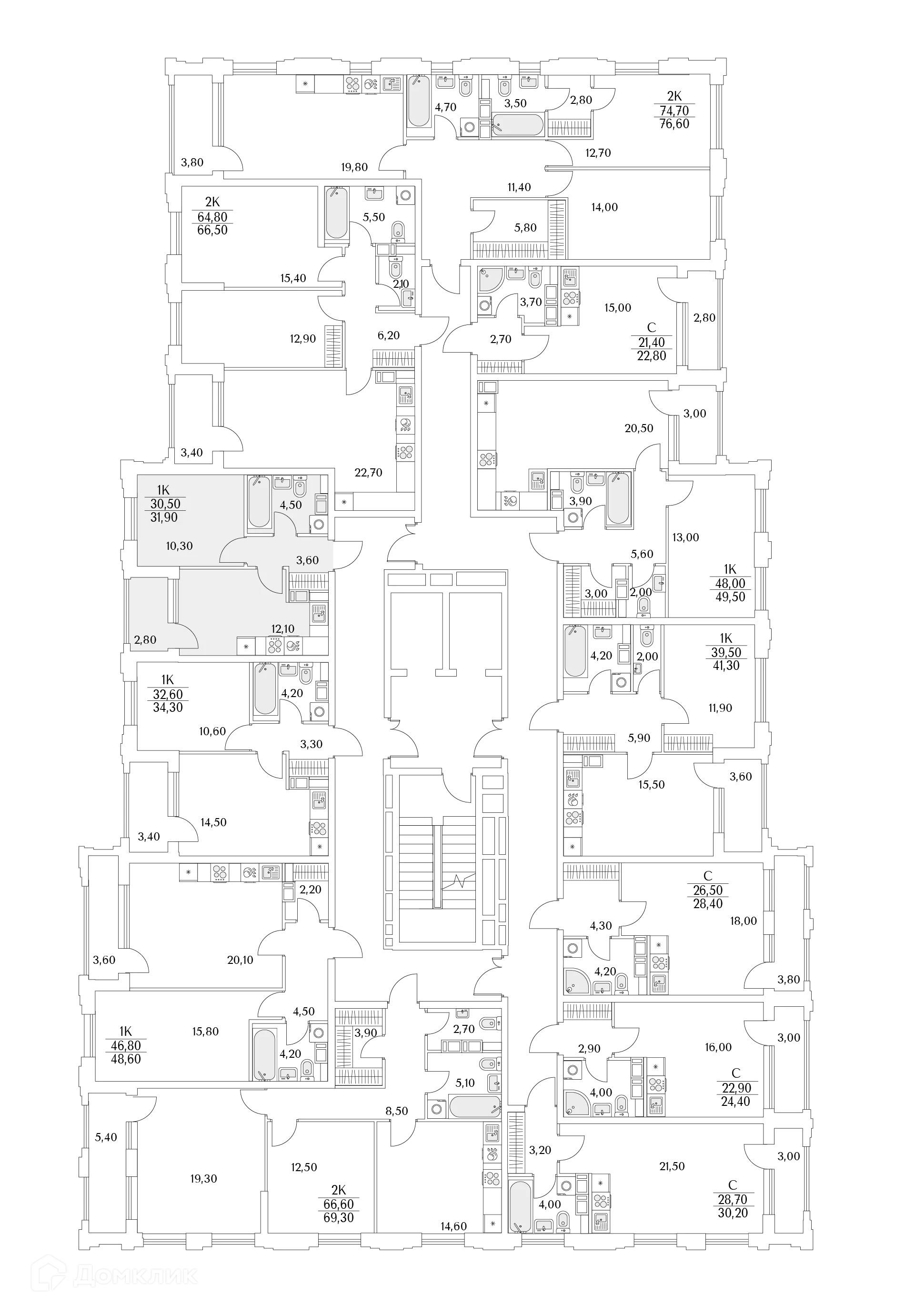 Фото квартиры в ЖК "Тайм Сквер"