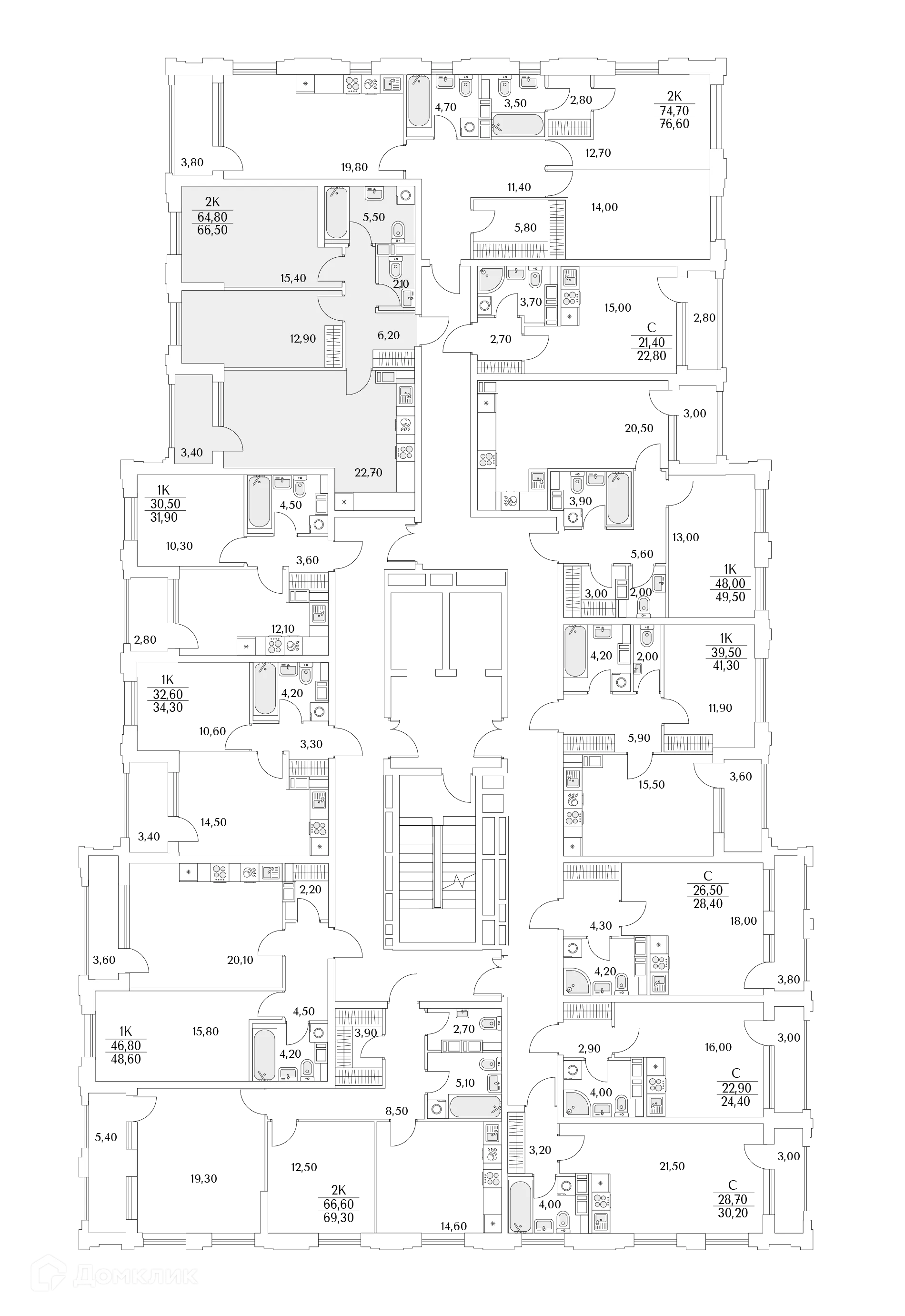 Фото квартиры в ЖК "Тайм Сквер"