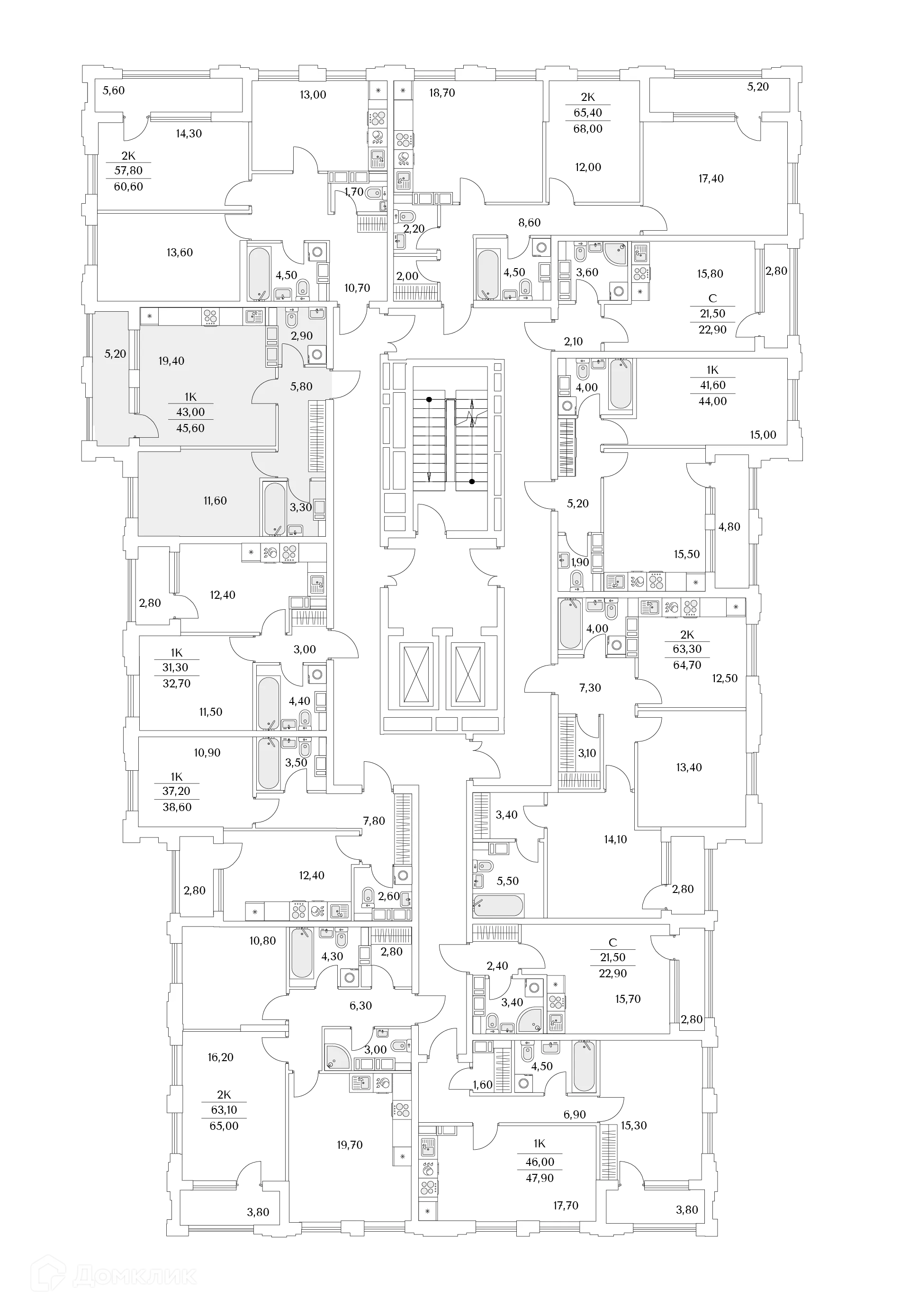Фото квартиры в ЖК "Тайм Сквер"