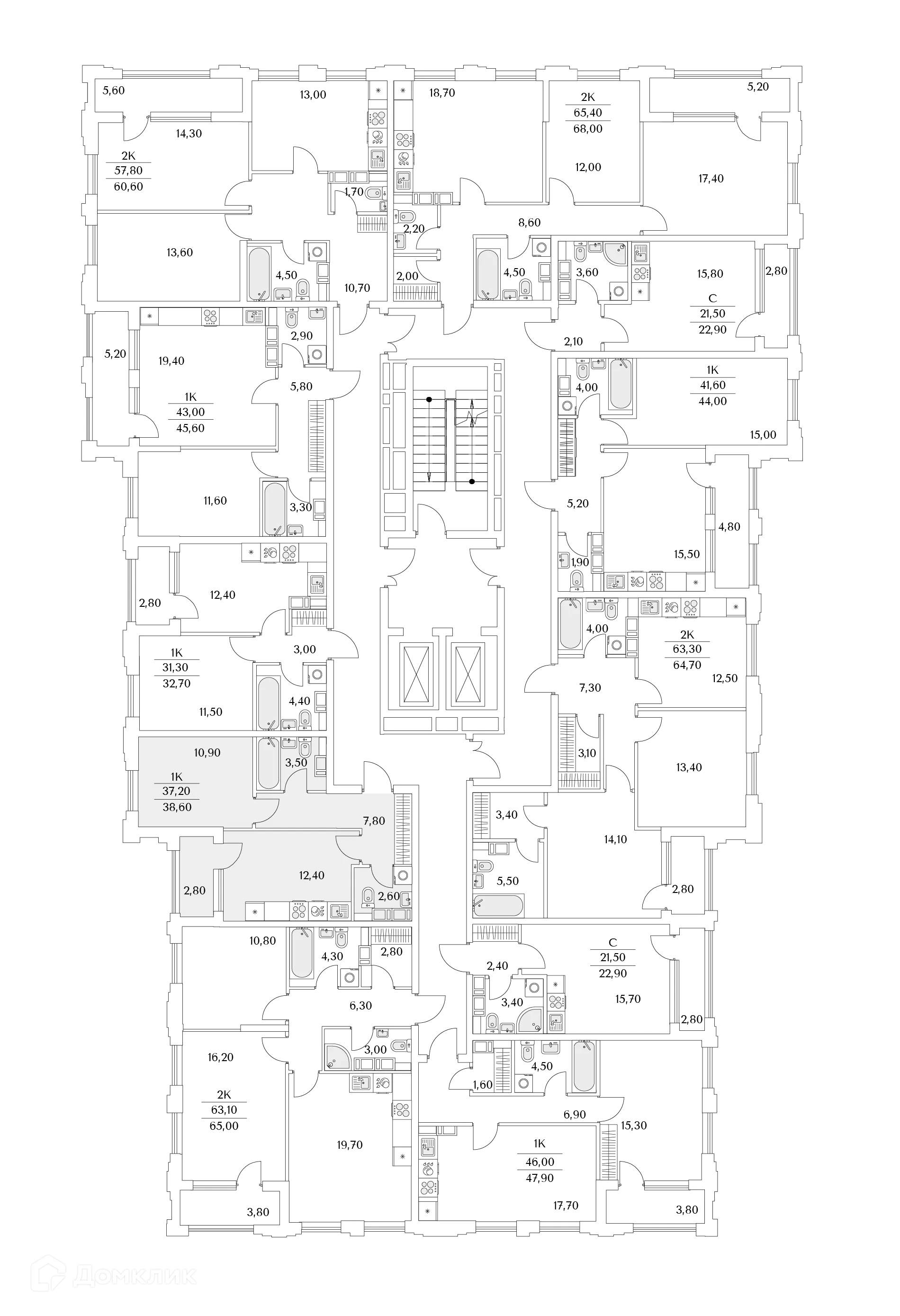 Фото квартиры в ЖК "Тайм Сквер"