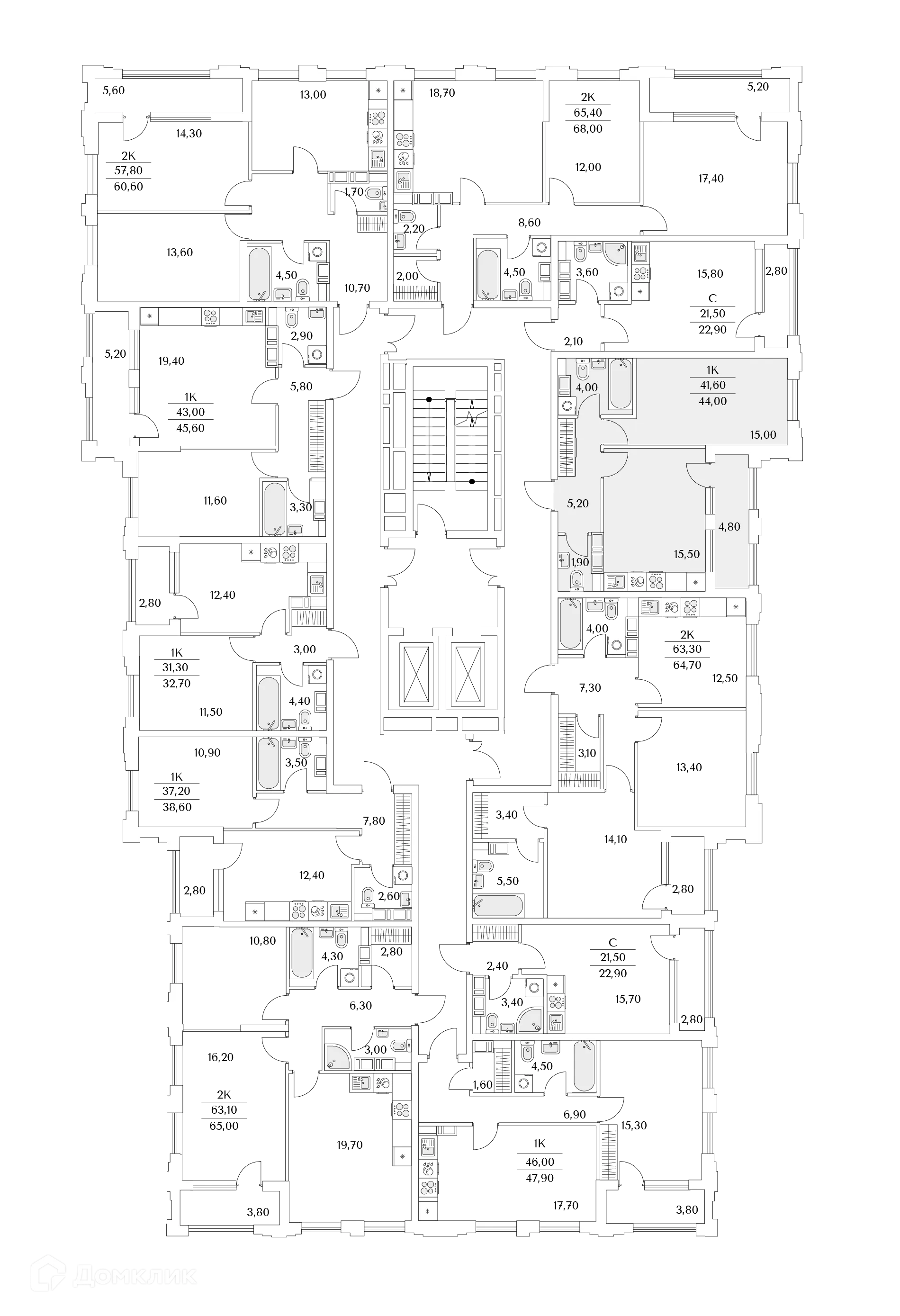Фото квартиры в ЖК "Тайм Сквер"