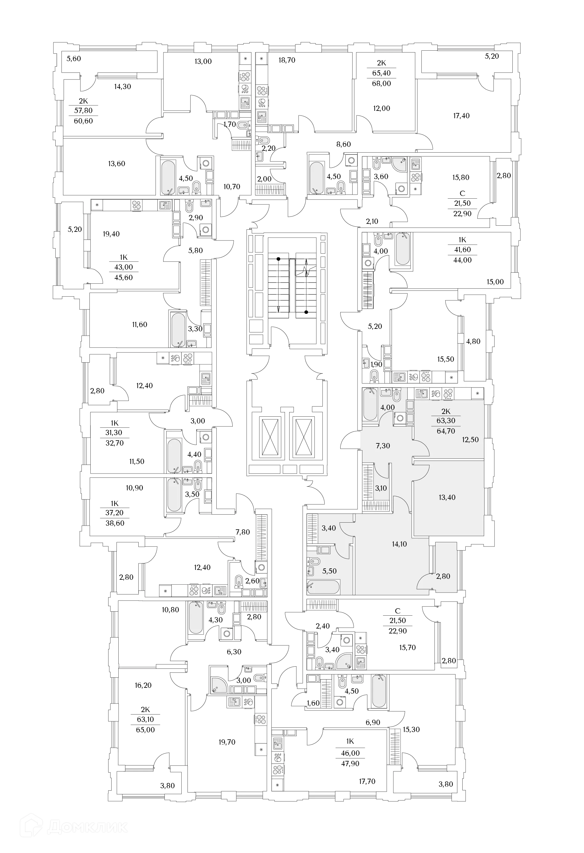 Фото квартиры в ЖК "Тайм Сквер"