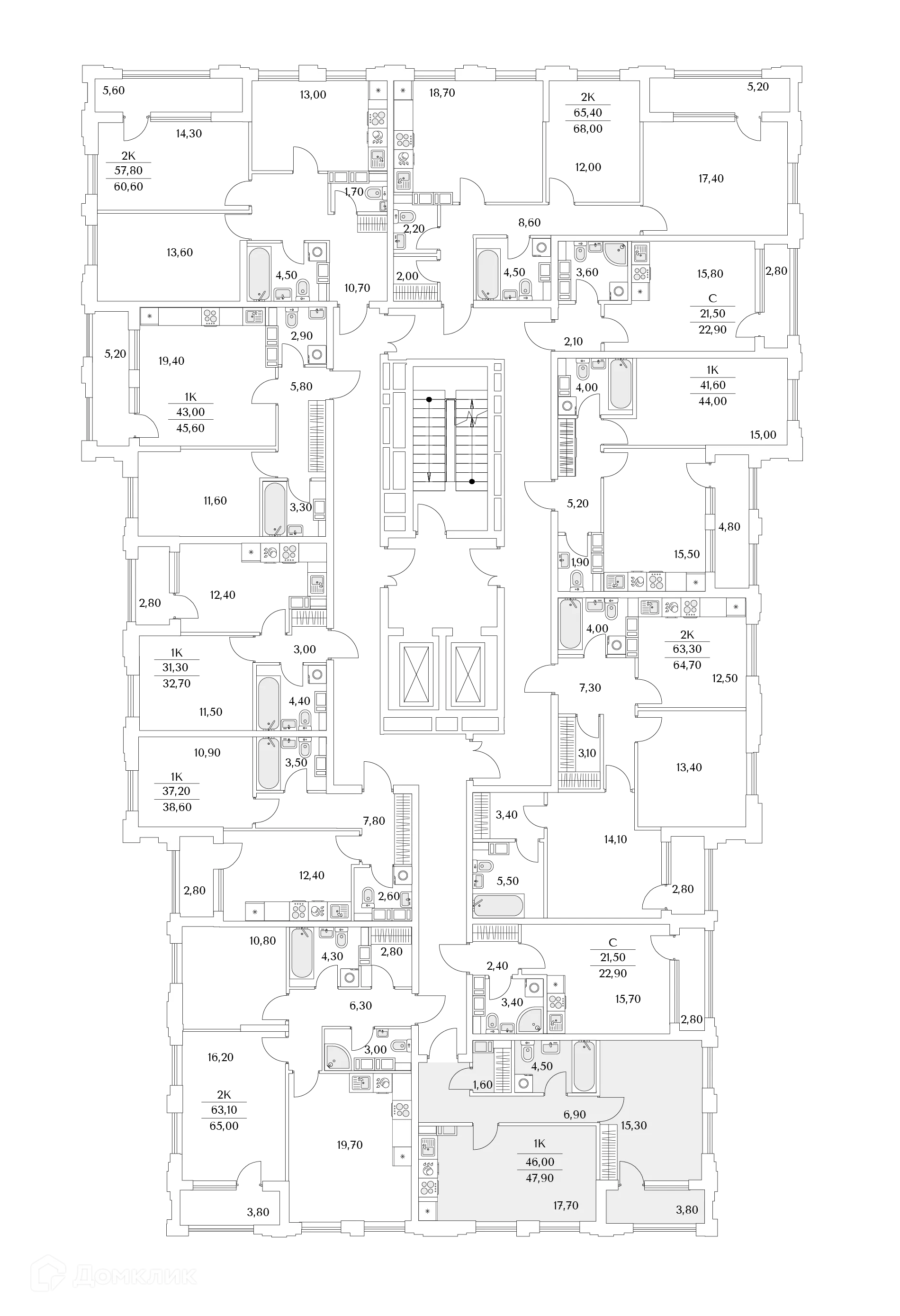 Фото квартиры в ЖК "Тайм Сквер"