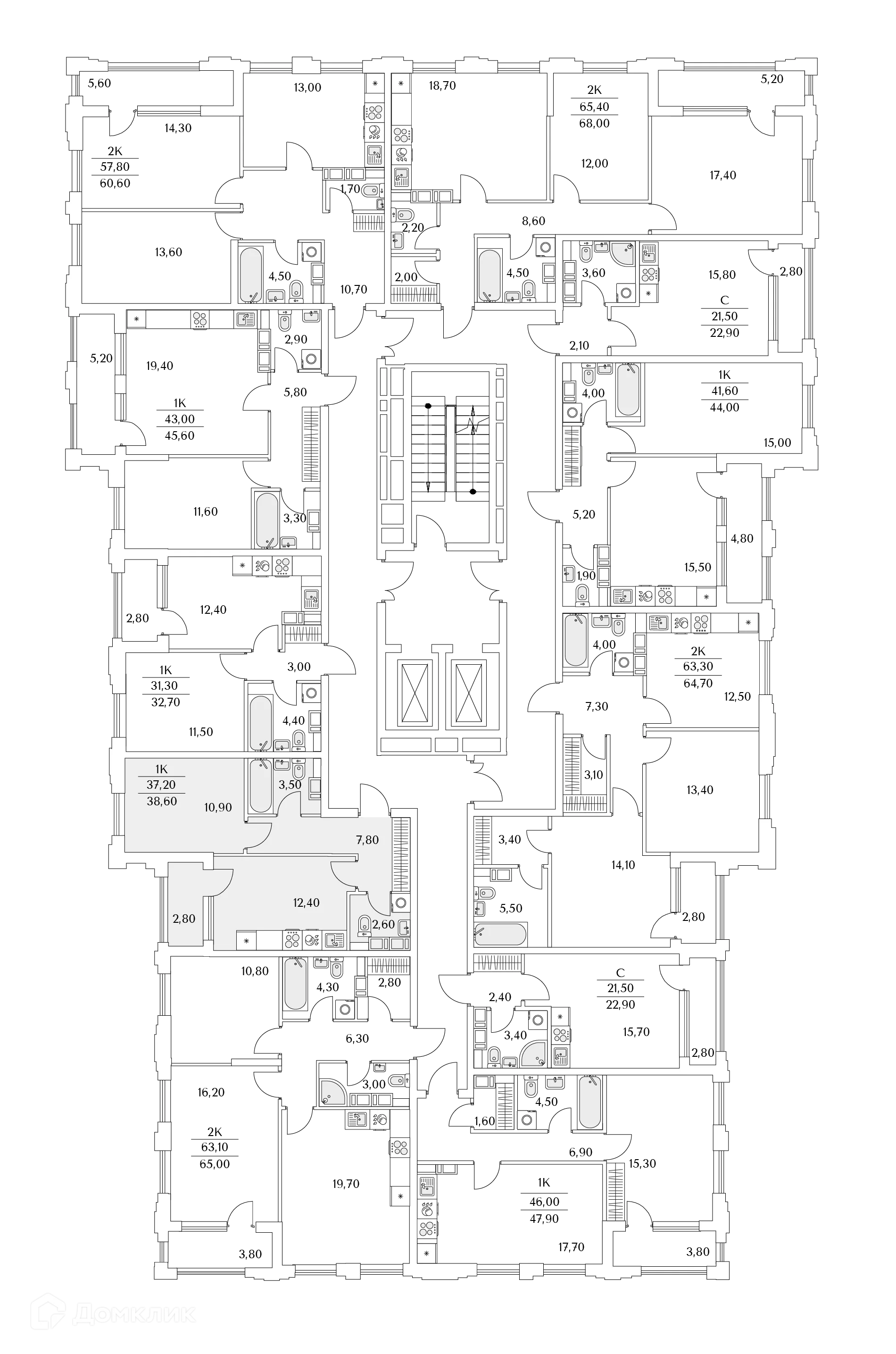 Фото квартиры в ЖК "Тайм Сквер"