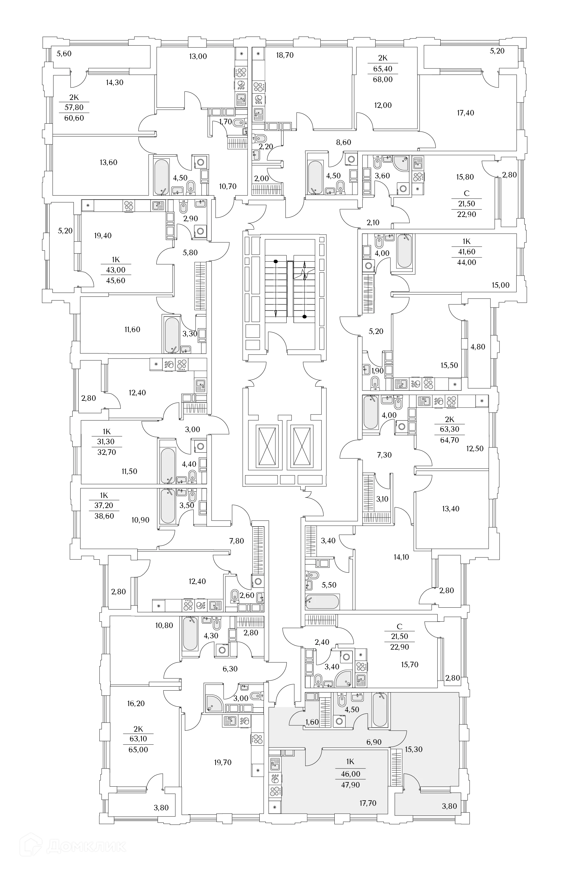 Фото квартиры в ЖК "Тайм Сквер"