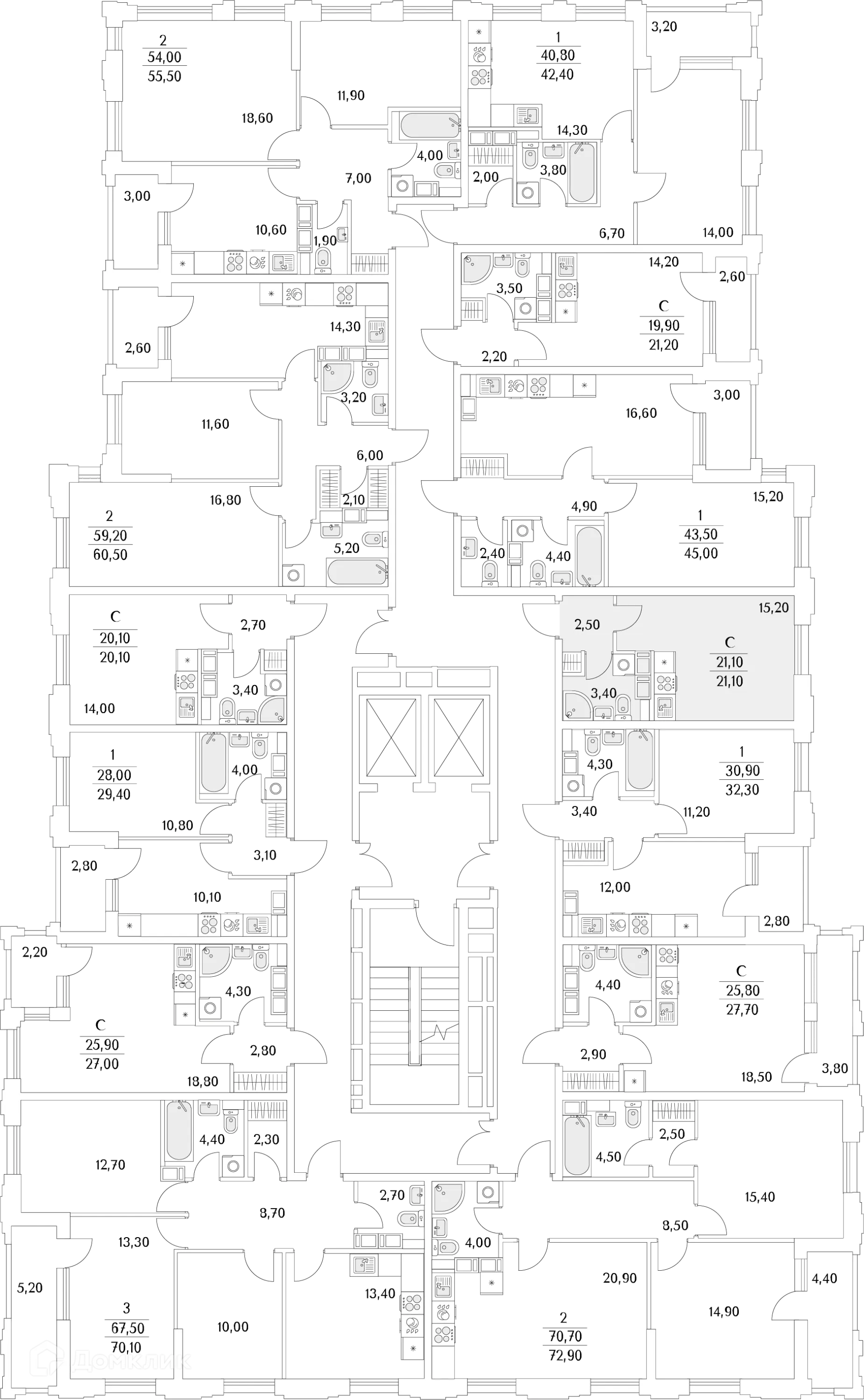 Фото квартиры в ЖК "Тайм Сквер"