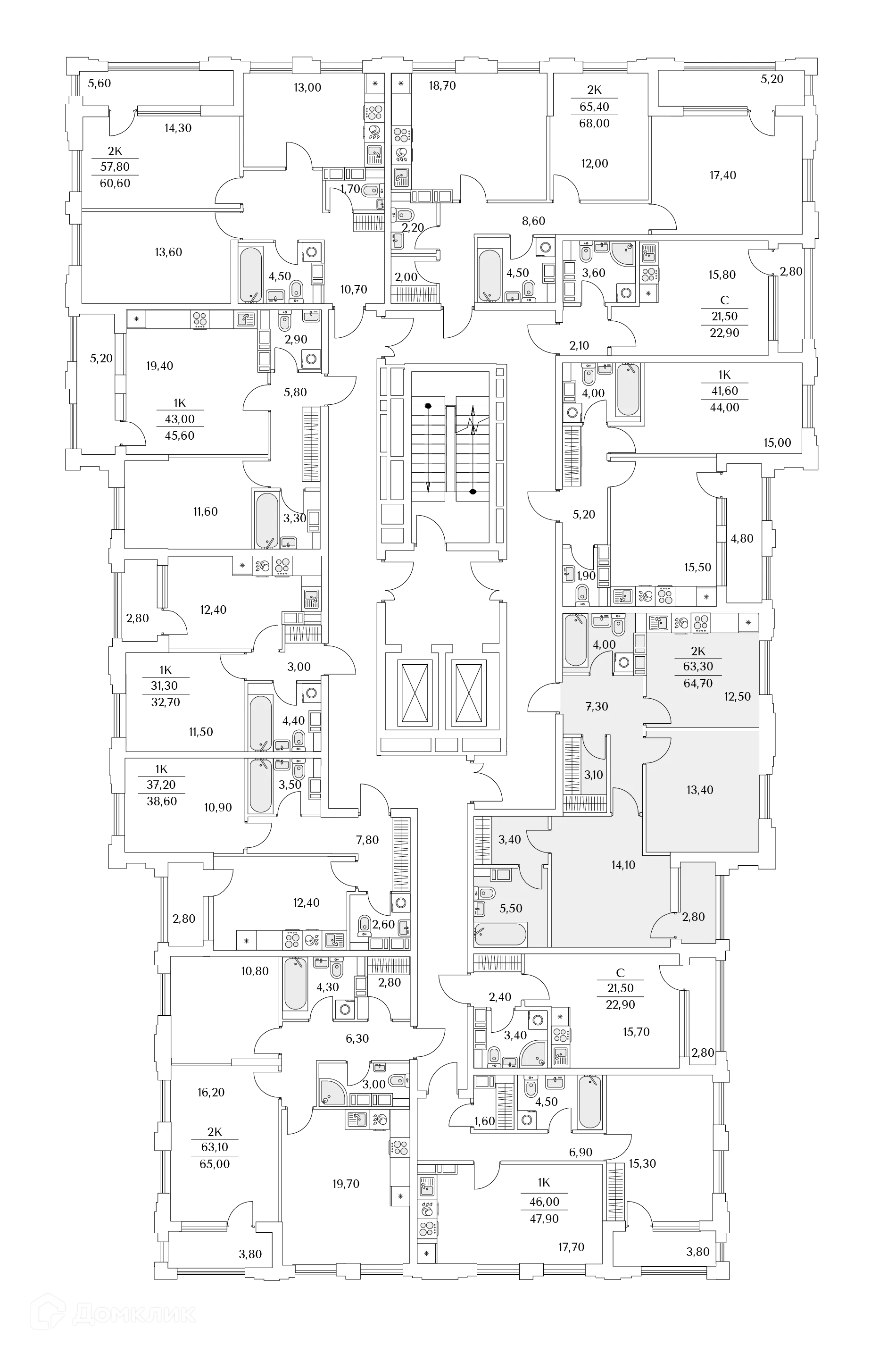 Фото квартиры в ЖК "Тайм Сквер"