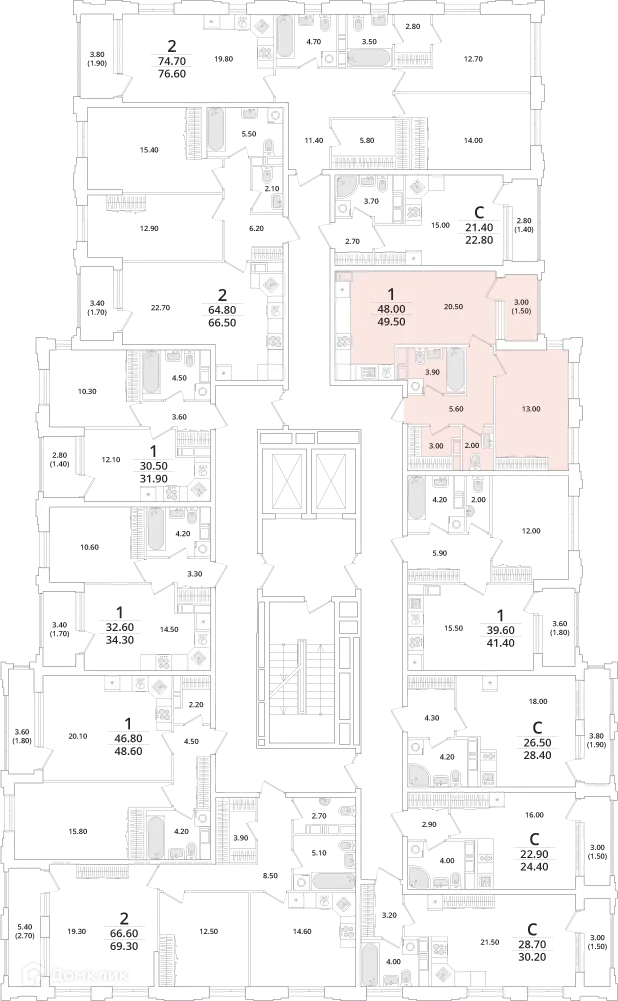 Фото квартиры в ЖК "Тайм Сквер"