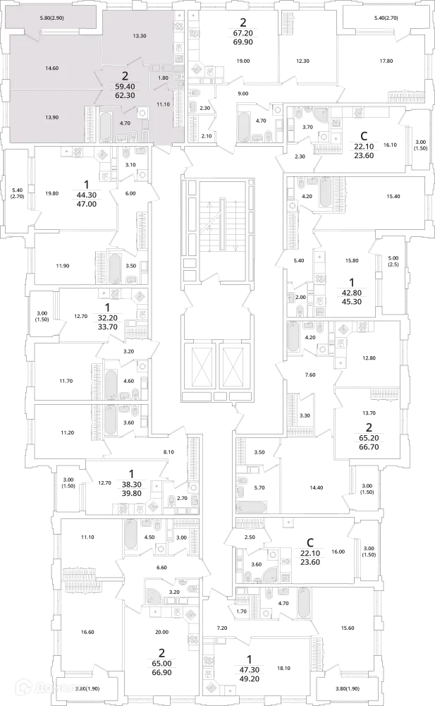 Фото квартиры в ЖК "Тайм Сквер"
