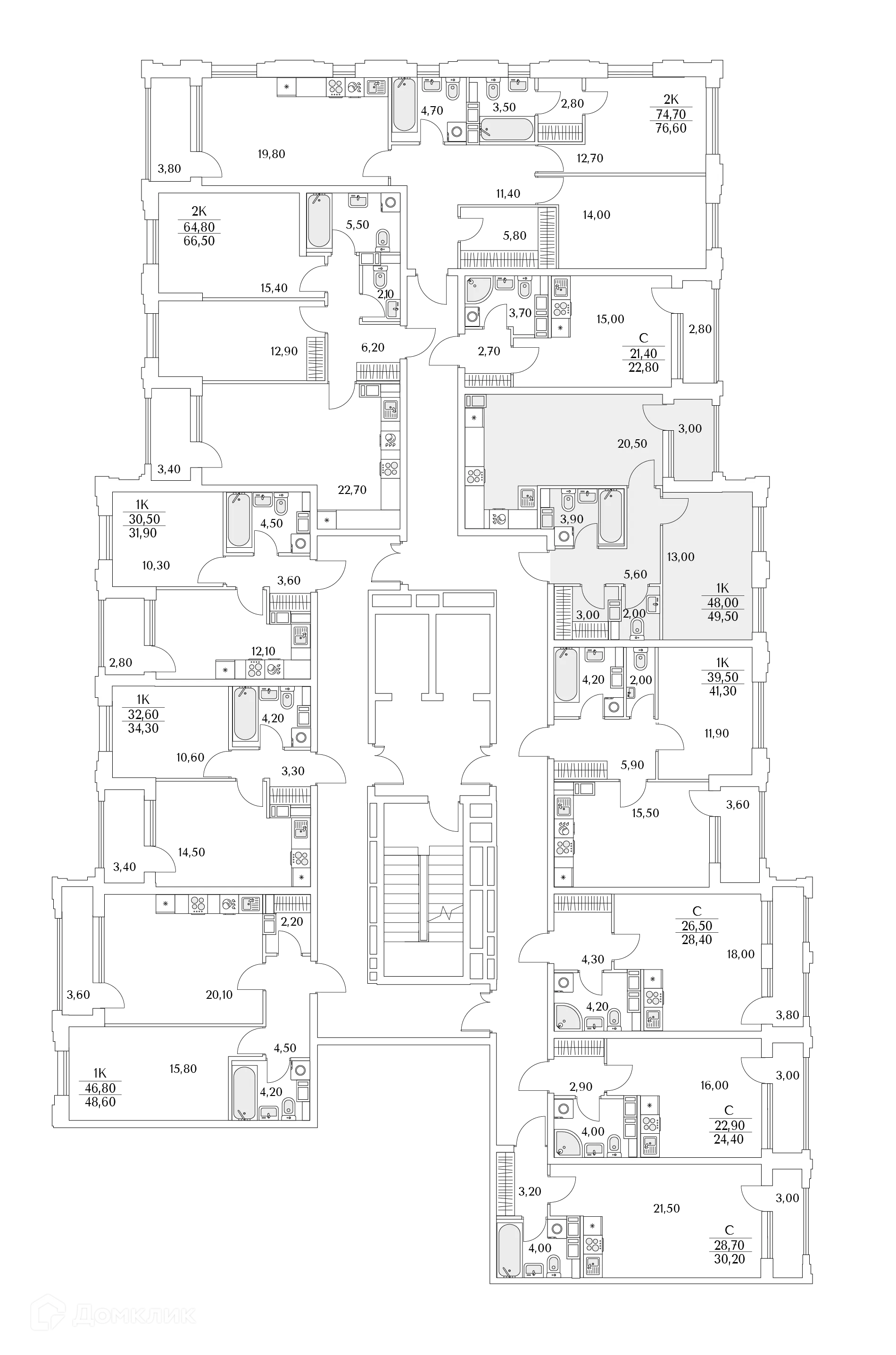 Фото квартиры в ЖК "Тайм Сквер"