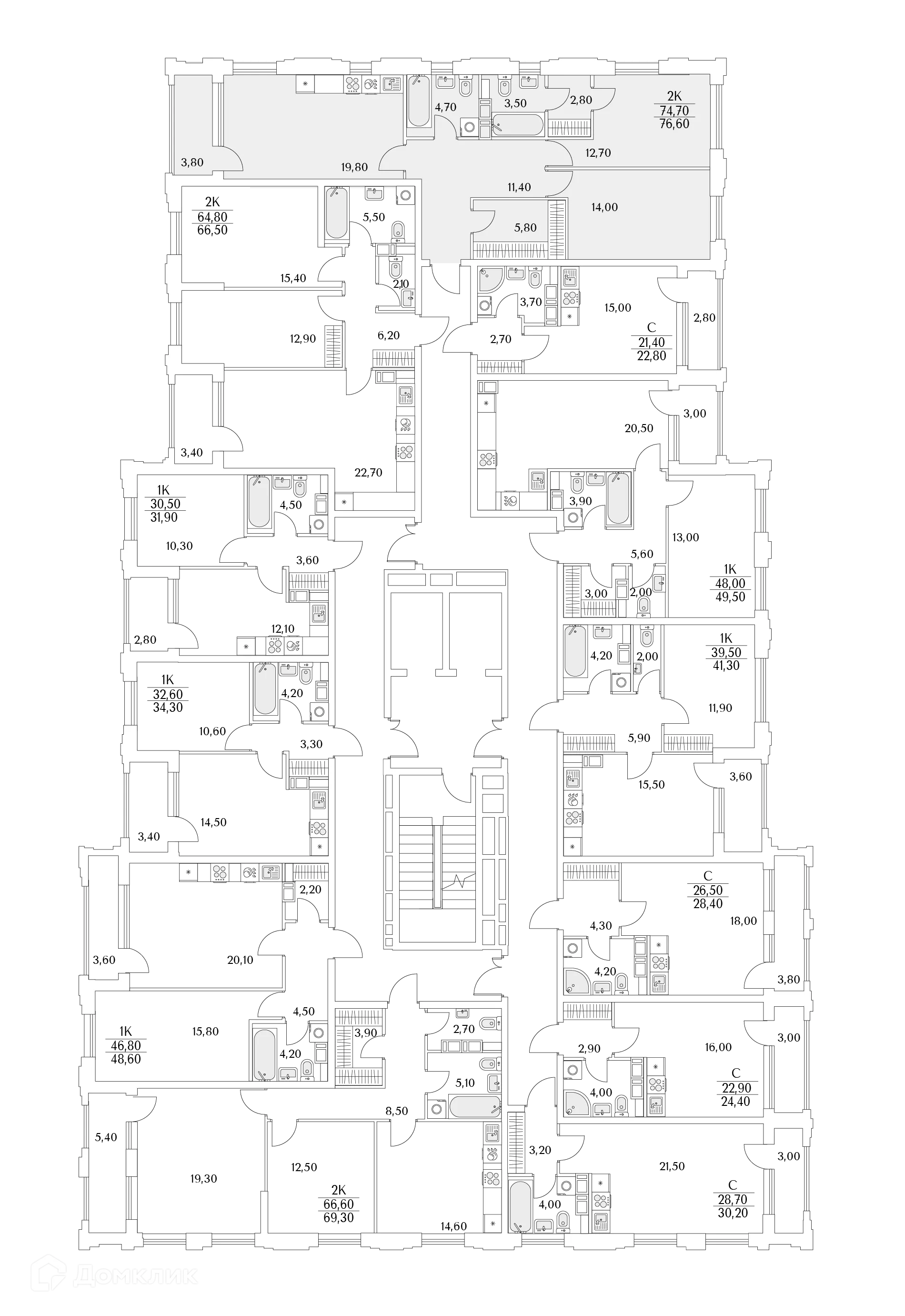 Фото квартиры в ЖК "Тайм Сквер"