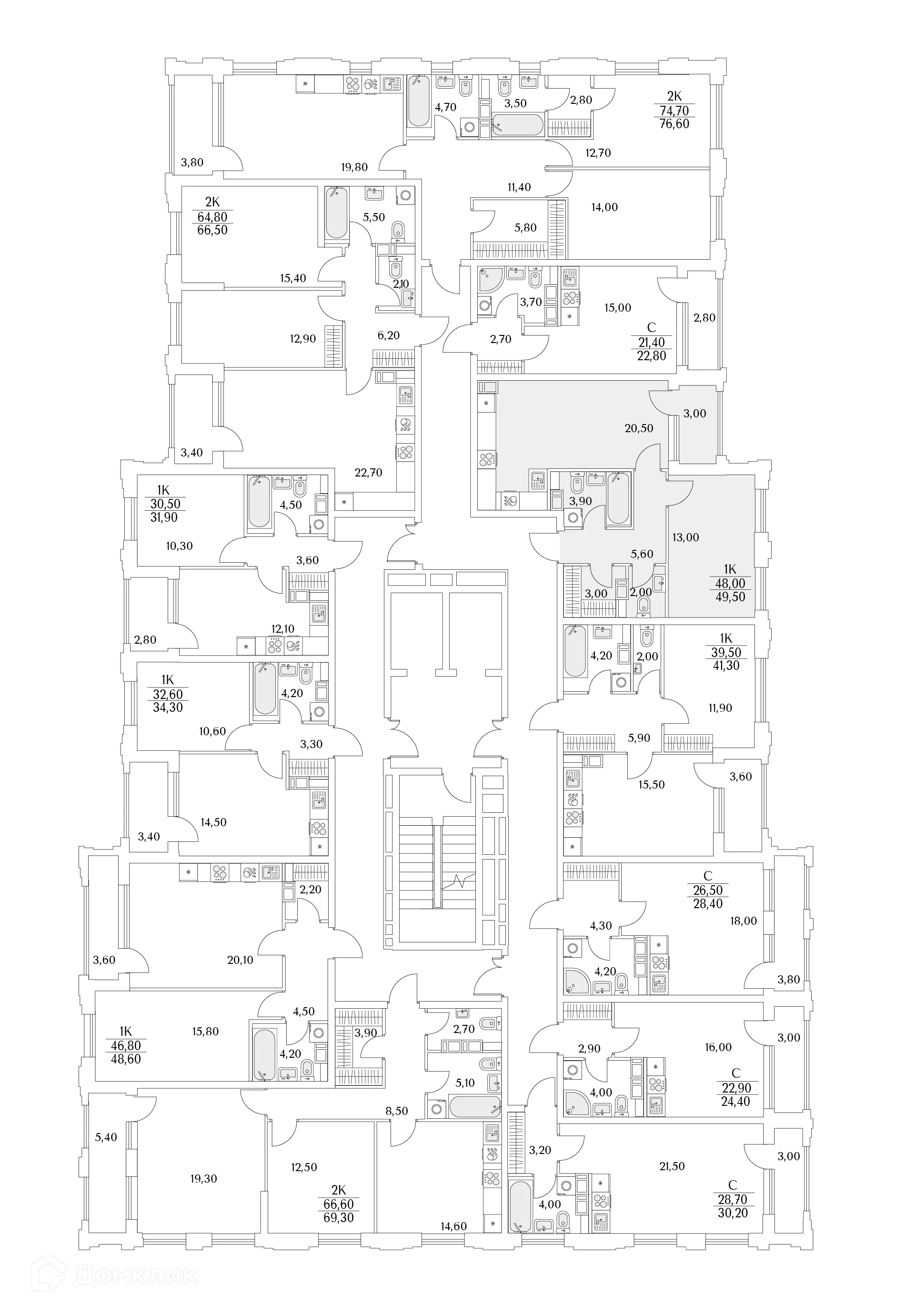 Фото квартиры в ЖК "Тайм Сквер"