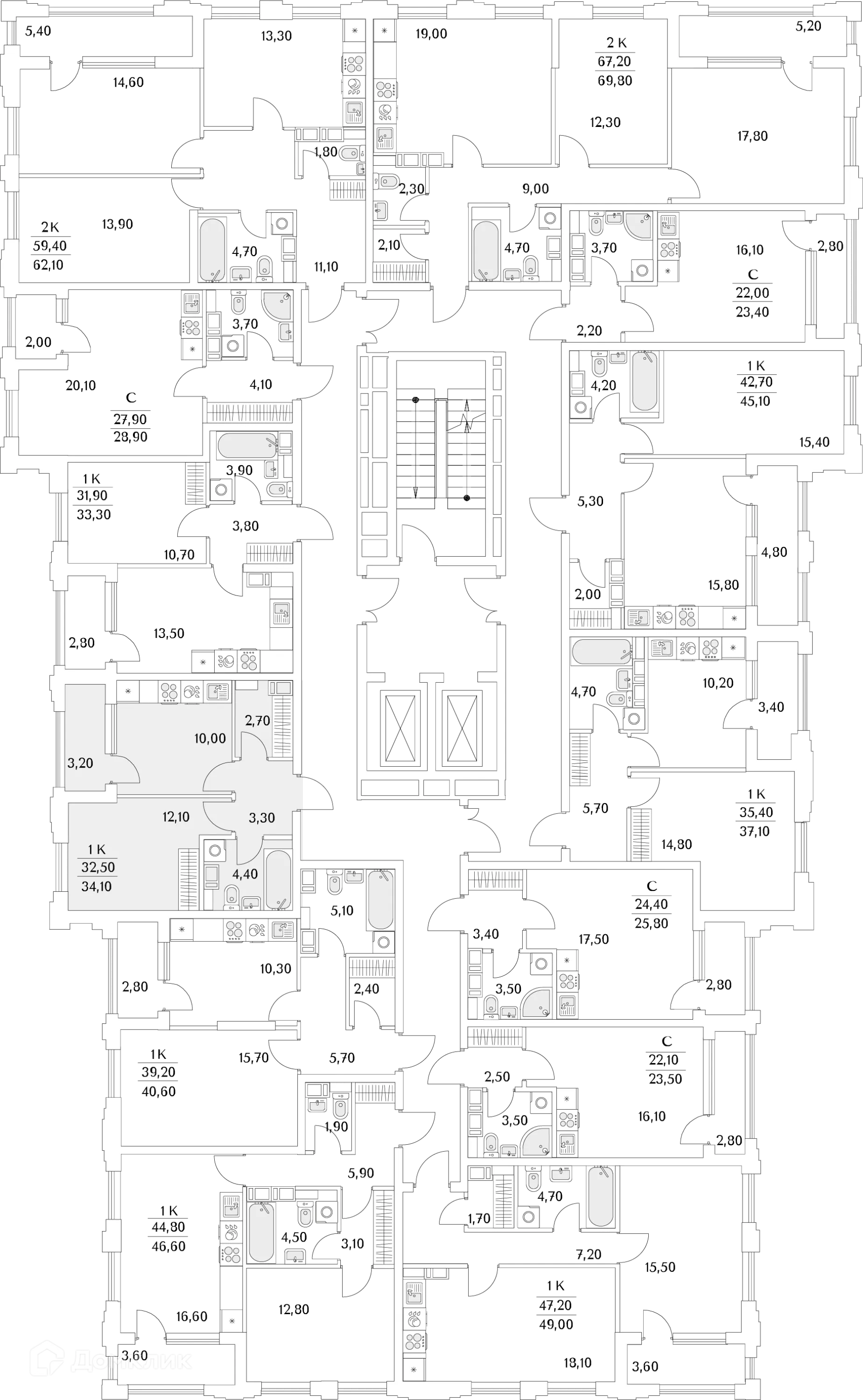 Фото квартиры в ЖК "Тайм Сквер"