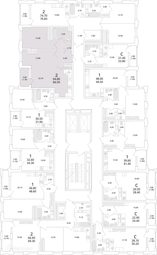 Фото квартиры в ЖК "Тайм Сквер"