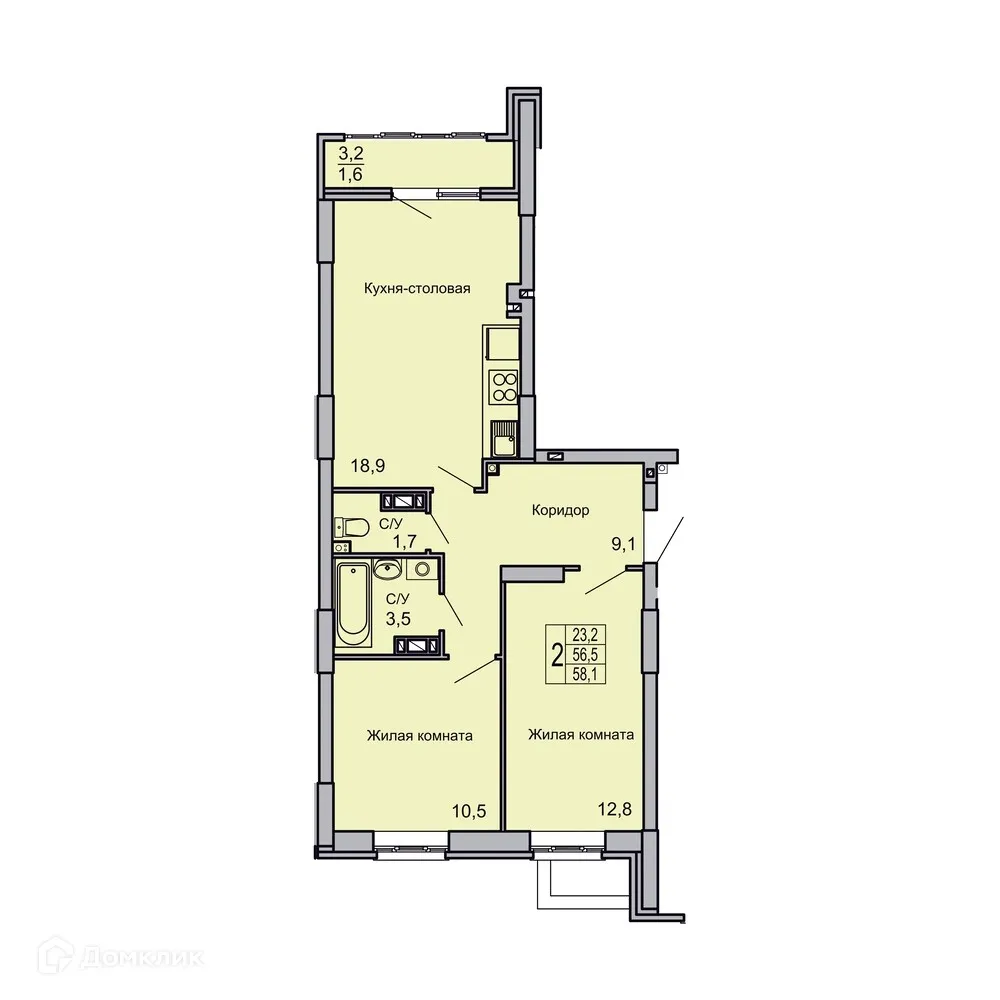 Фото квартиры в ЖК Засекин