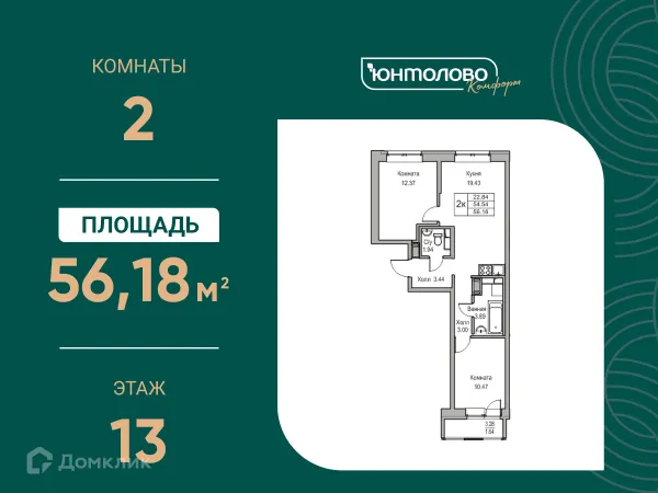2 комн. квартиры в Санкт-Петербурге новостройки
