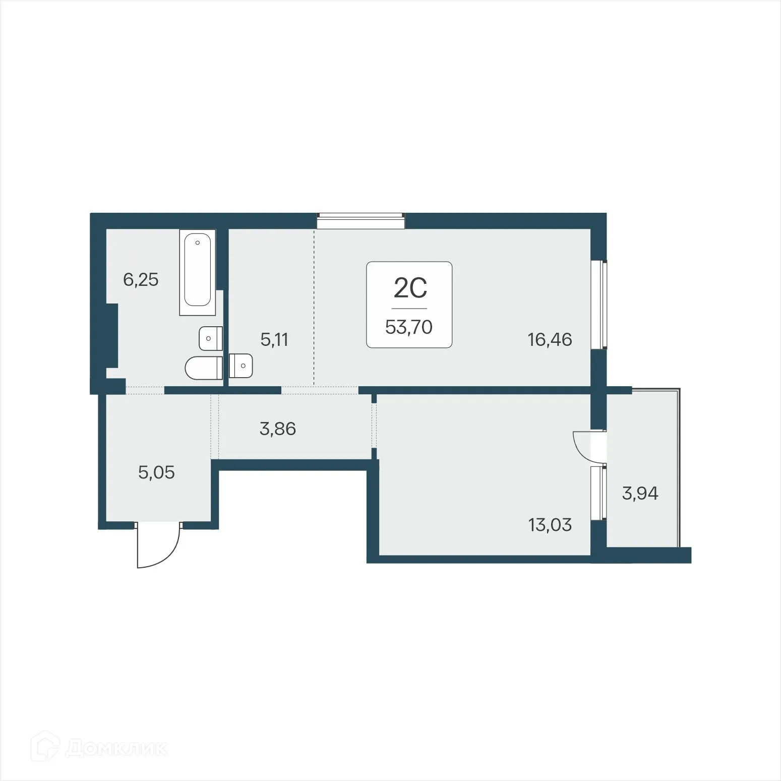 Фото квартиры в ЖК Эко-квартал на Кедровой