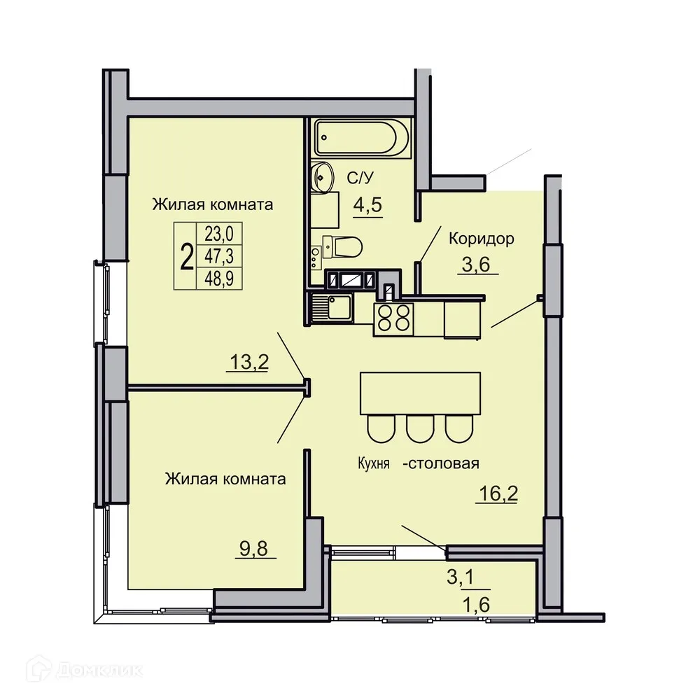 Фото квартиры в ЖК Засекин