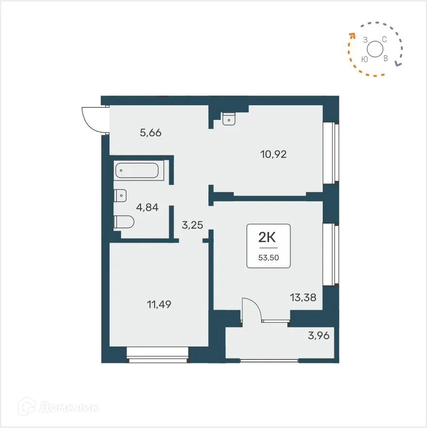 Фото квартиры в ЖК Расцветай на Авиастроителей