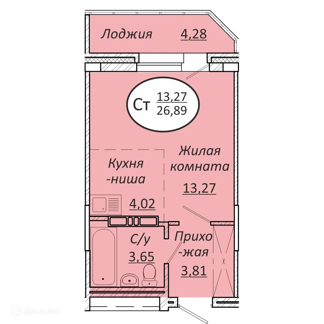 Фото квартиры в ЖК Пролетарский