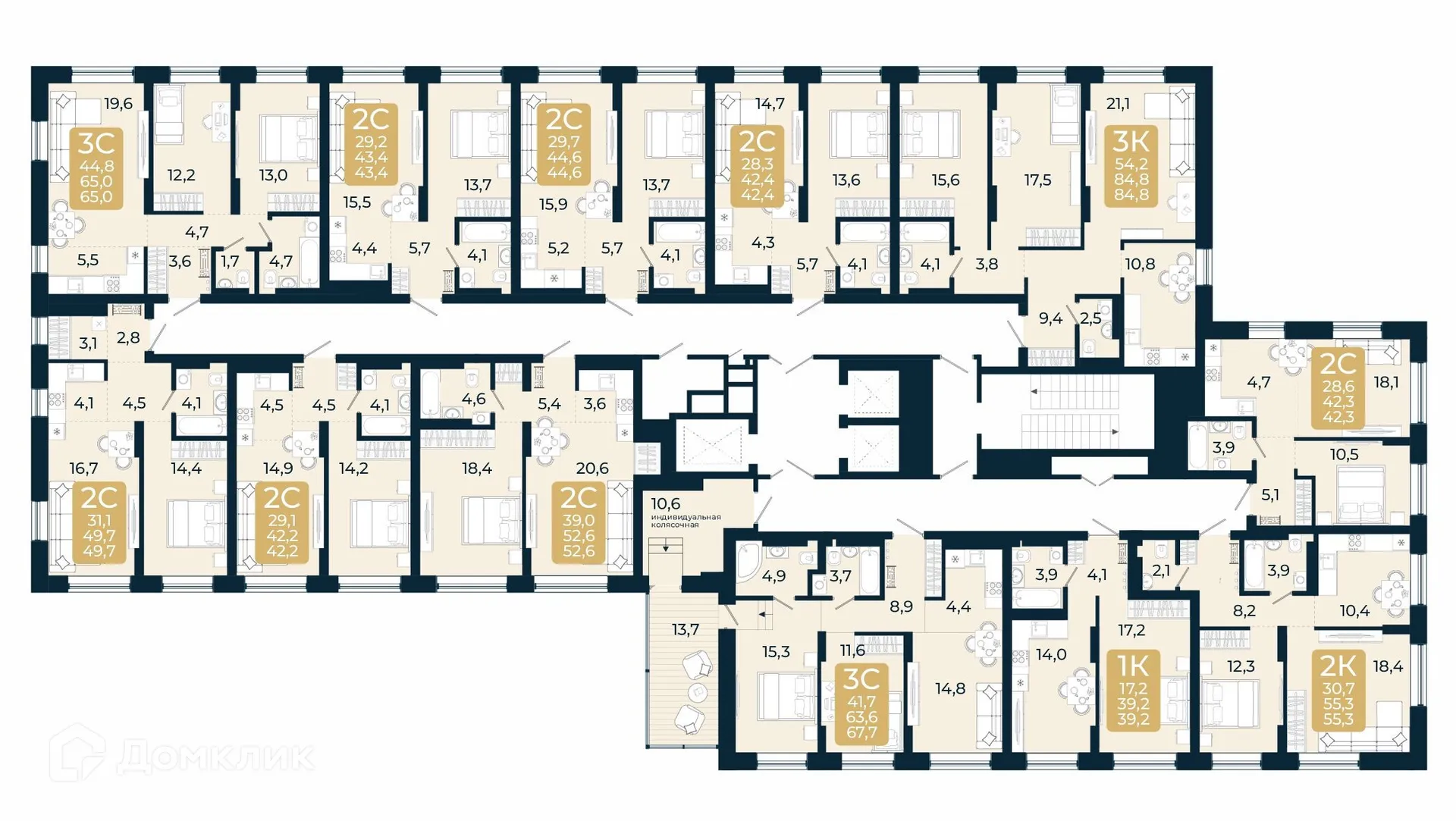 Фото квартиры в ЖК Первый на Есенина