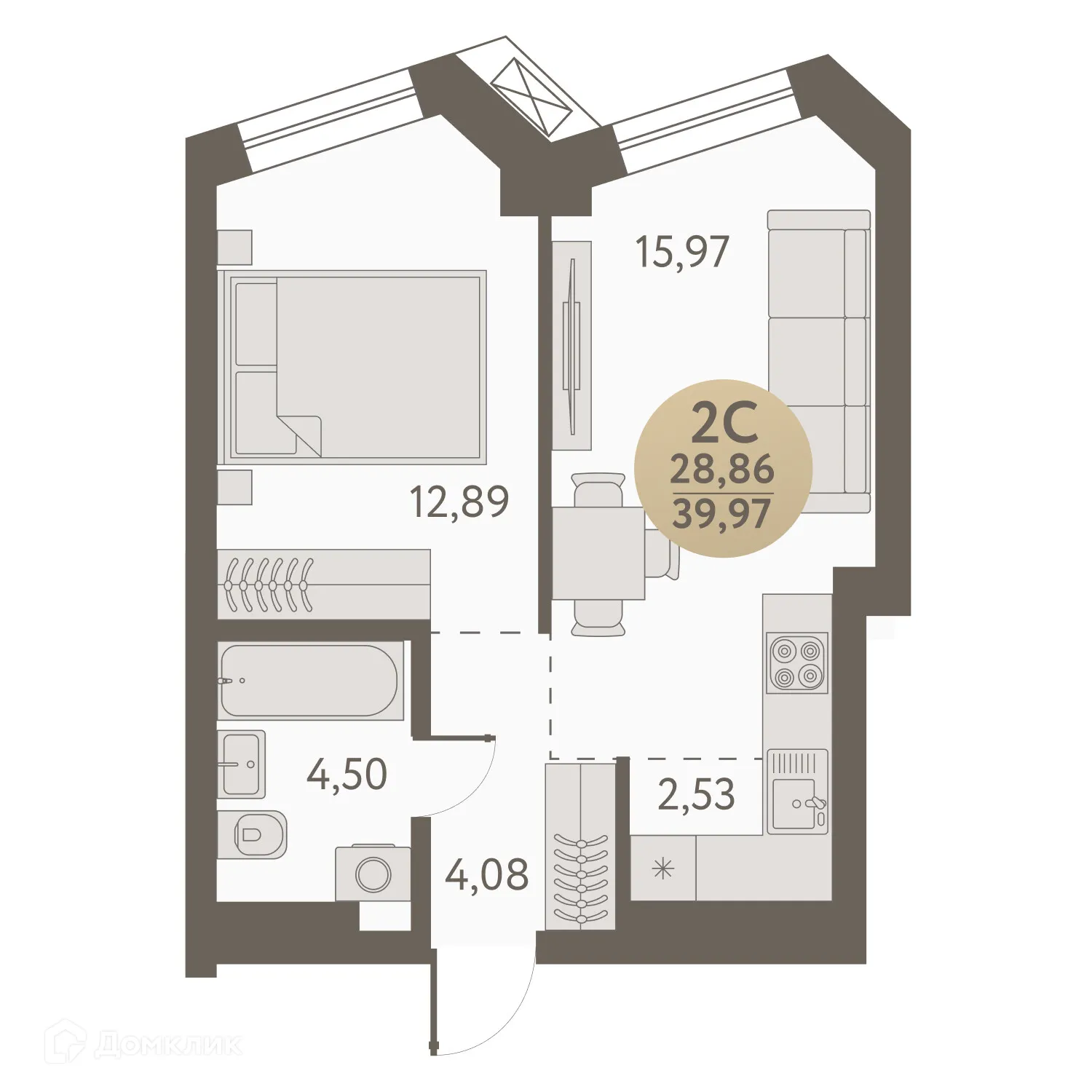 Фото квартиры в ЖК Urban peaks (Урбан пикс)
