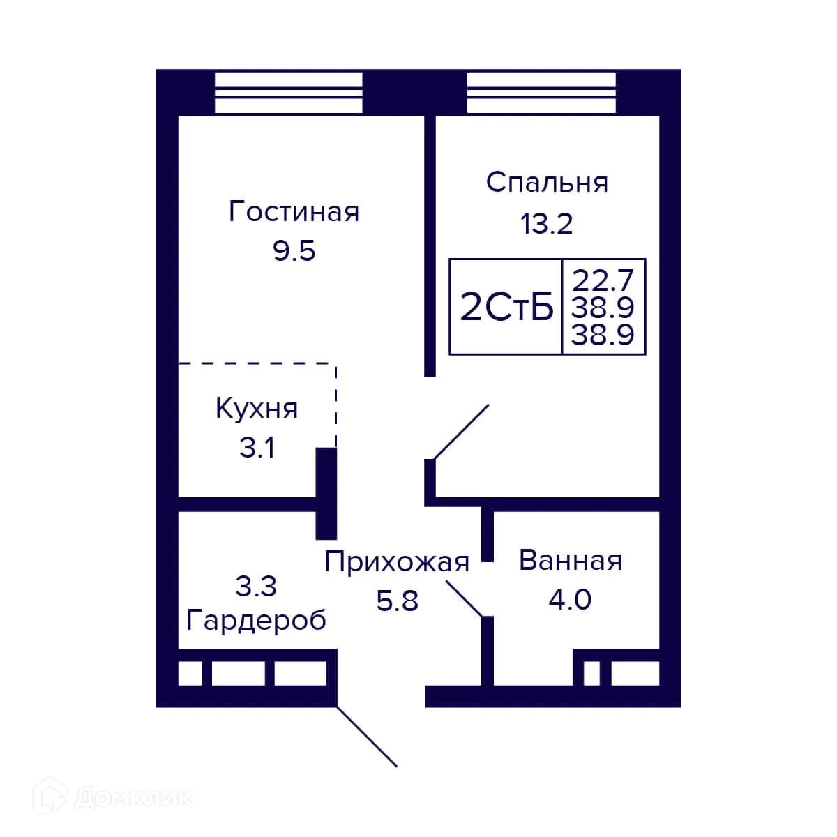 Фото квартиры в ЖК Citatum (Цитатум)