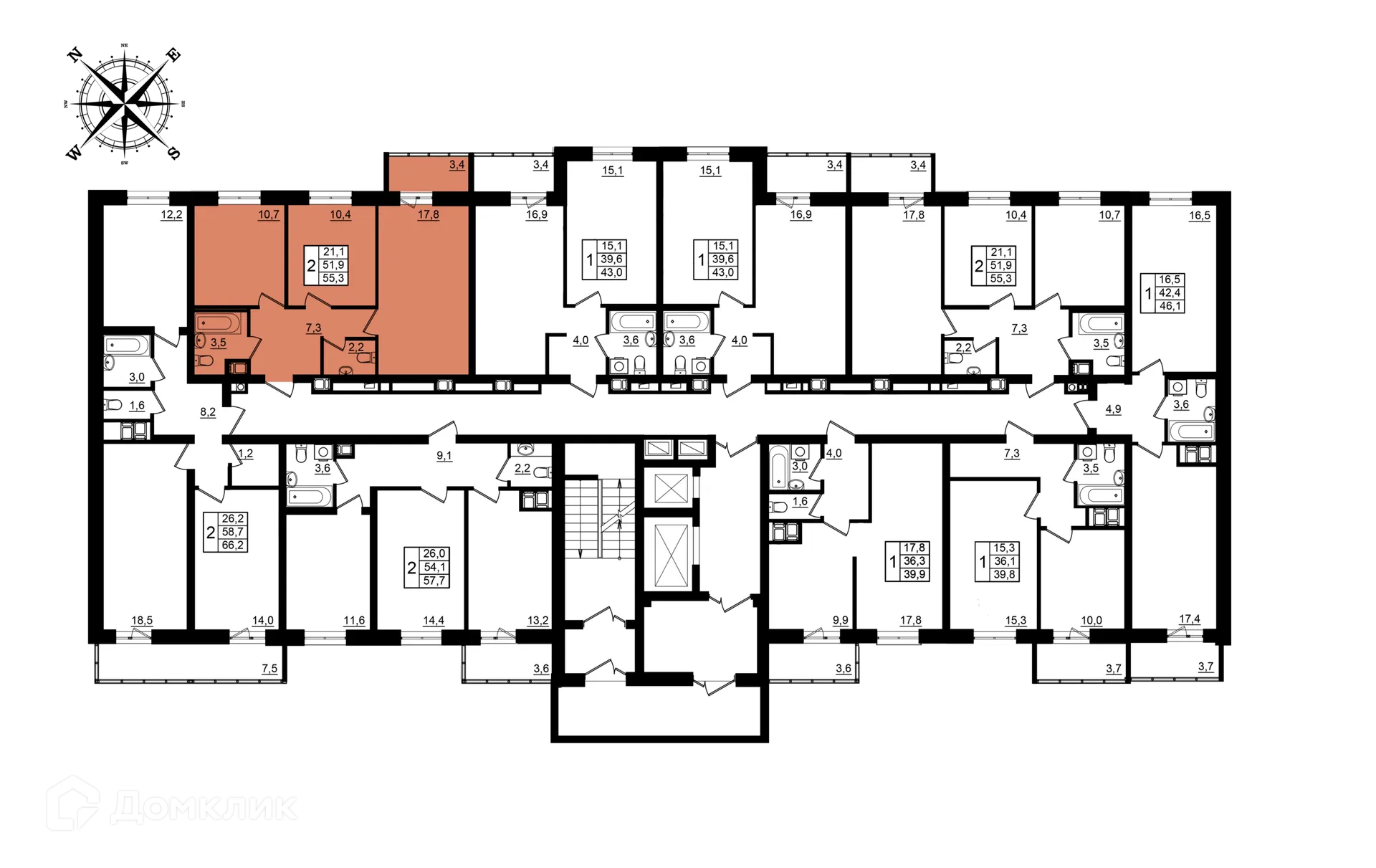 Фото квартиры в ЖК Рубин