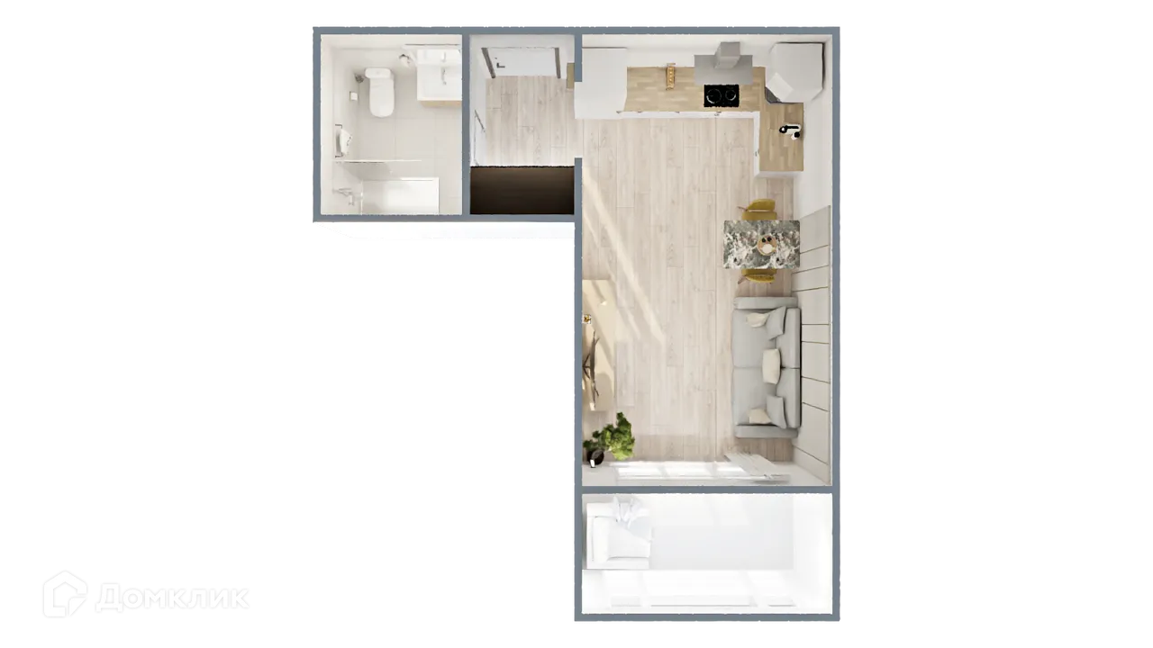 Фото квартиры в ЖК САМОЦВЕТЫ