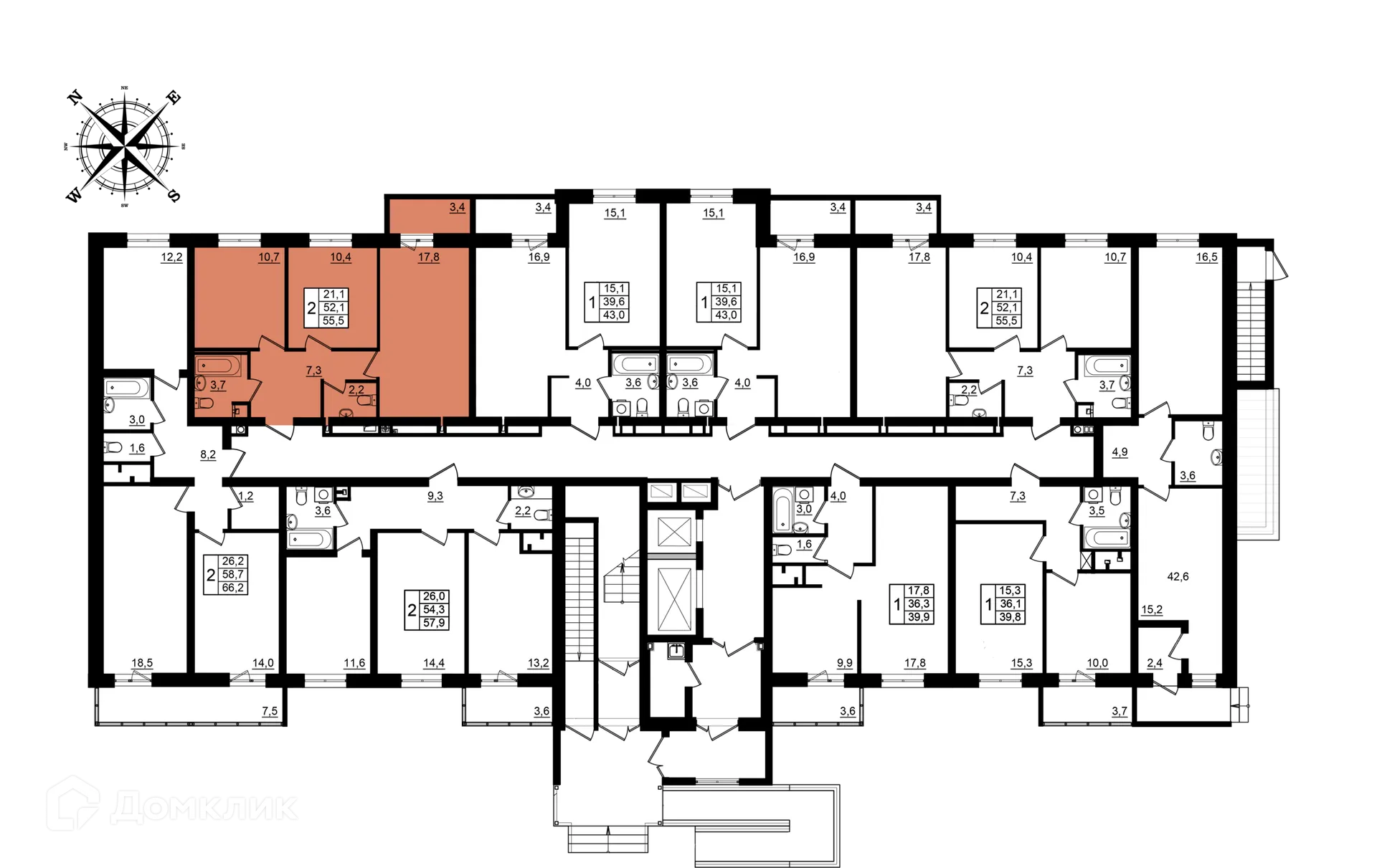 Фото квартиры в ЖК Рубин