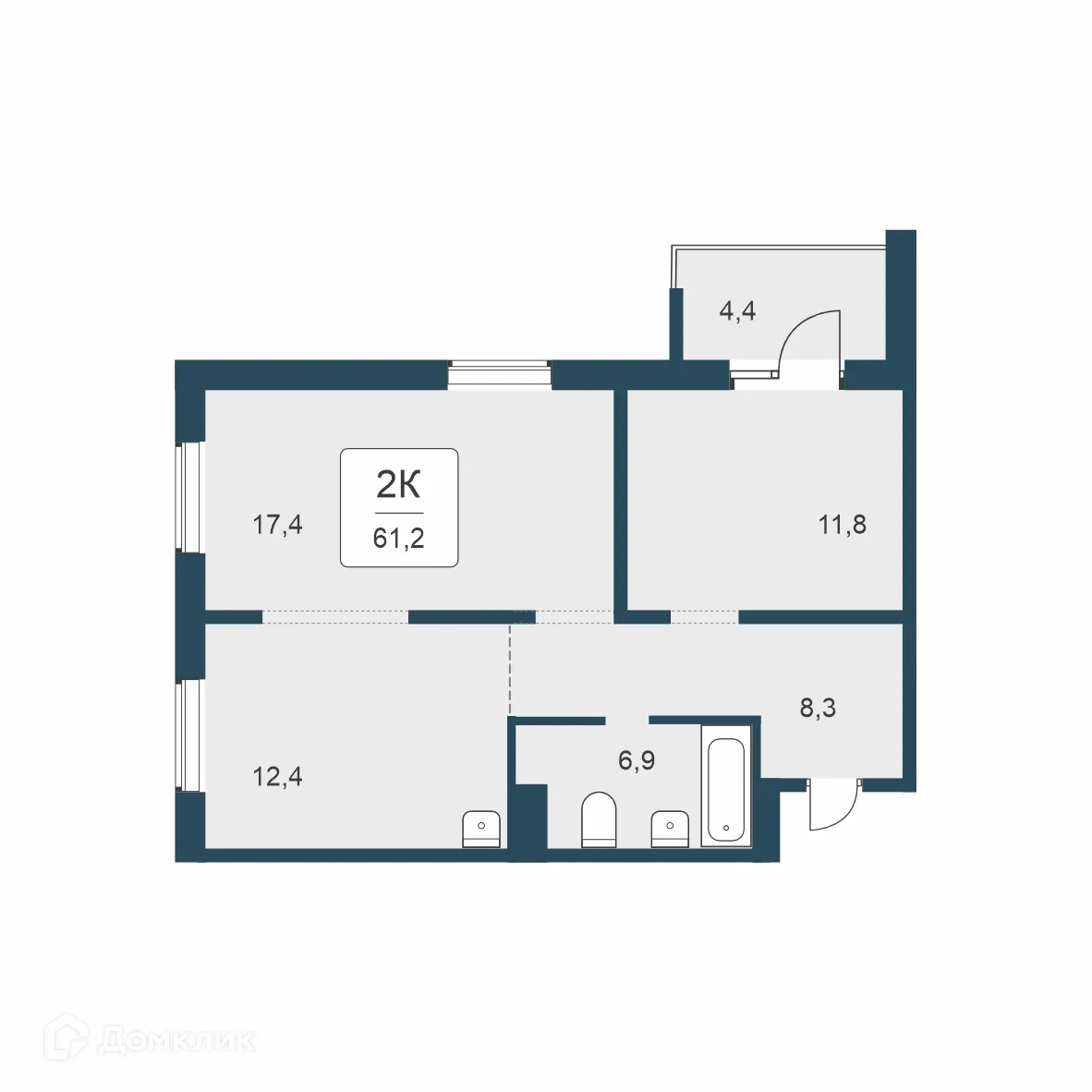 Фото квартиры в ЖК "Цветной бульвар"