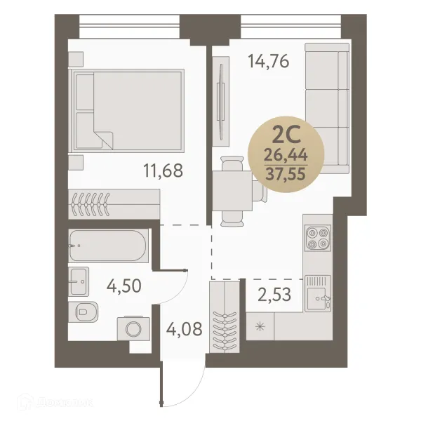 Квартира в ЖК Urban peaks (Урбан пикс)