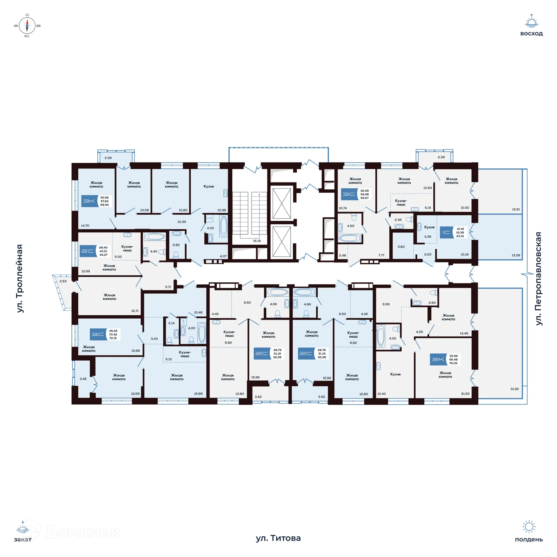 Фото квартиры в ЖК Салют