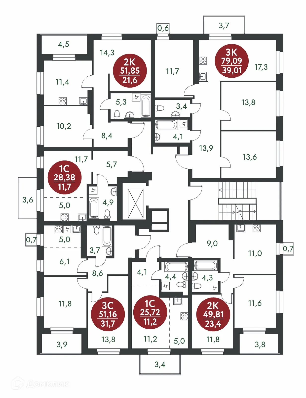 Фото квартиры в ЖК Скандинавские кварталы