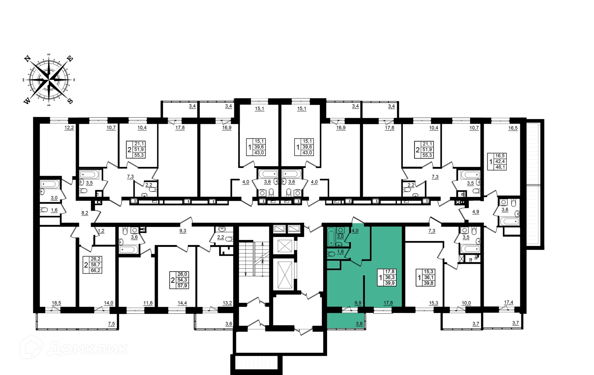 Фото квартиры в ЖК Рубин