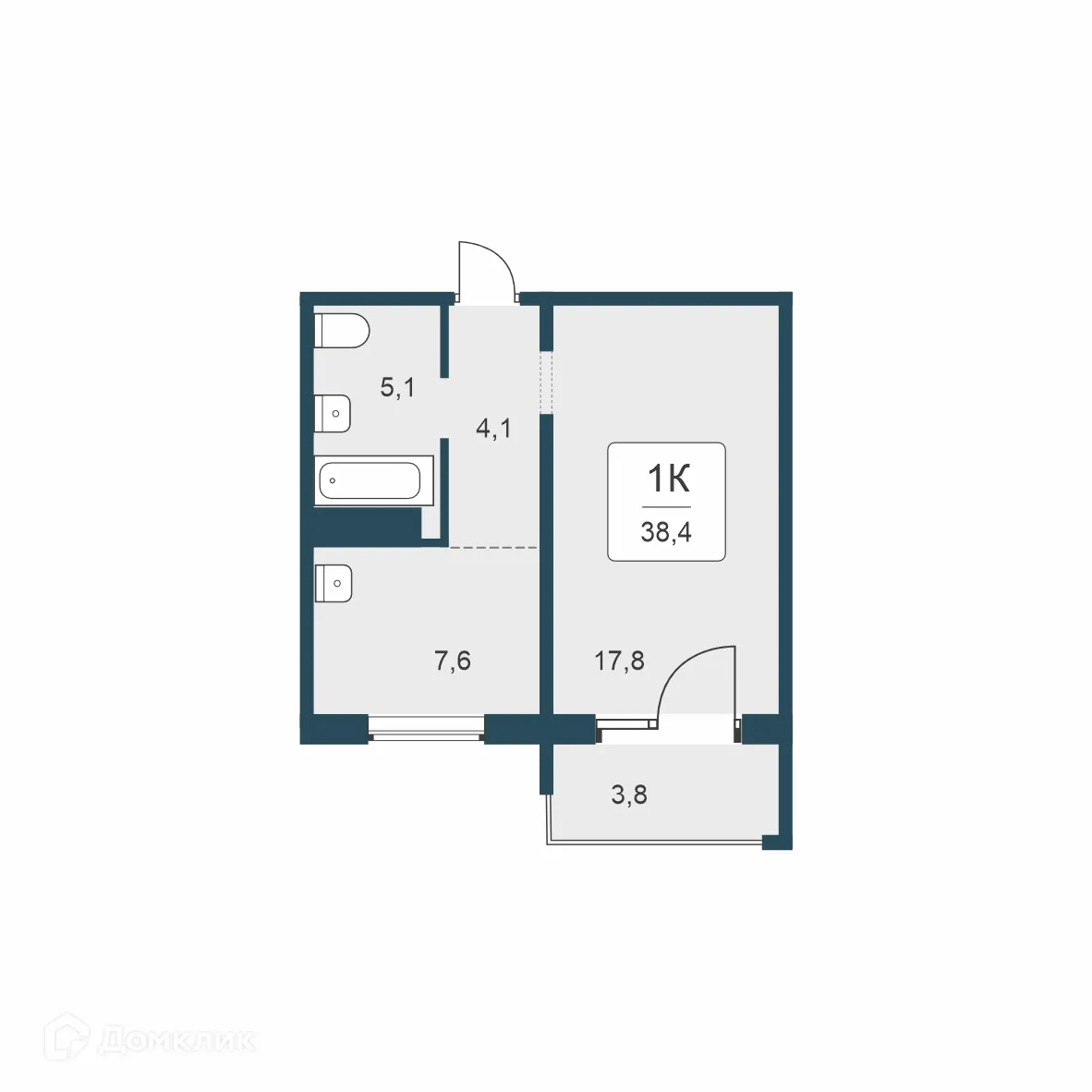 Фото квартиры в ЖК "Цветной бульвар"