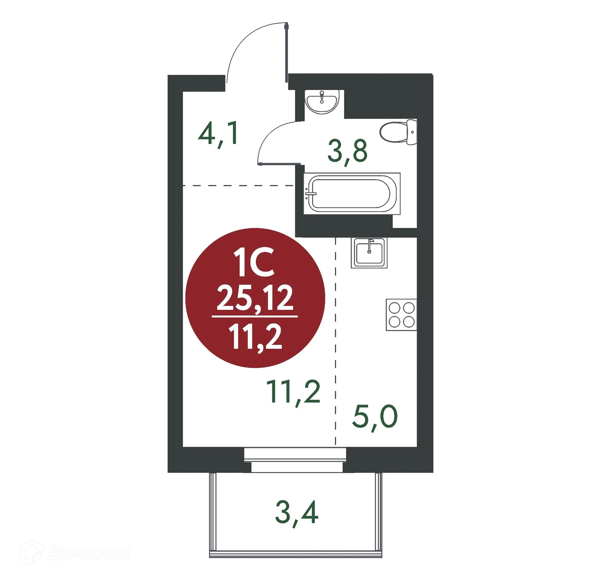 Фото квартиры в ЖК Скандинавские кварталы