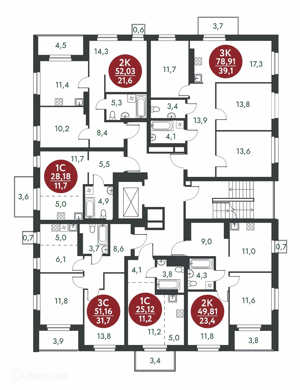 Фото квартиры в ЖК Скандинавские кварталы