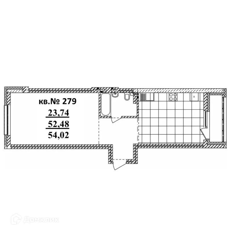 Фото квартиры в ЖК Римский квартал