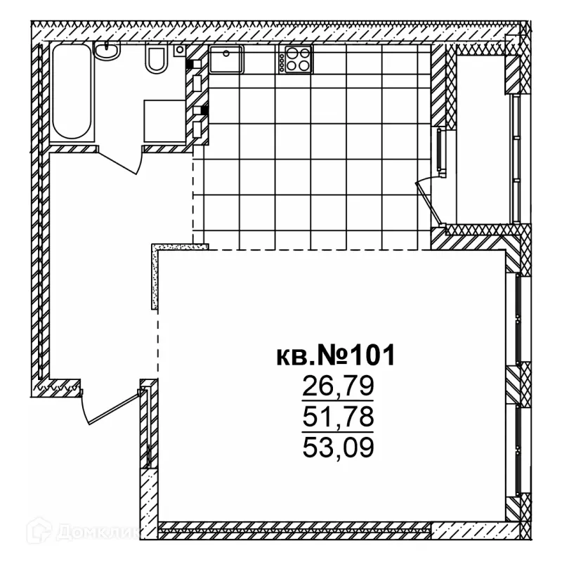 Фото квартиры в ЖК Римский квартал
