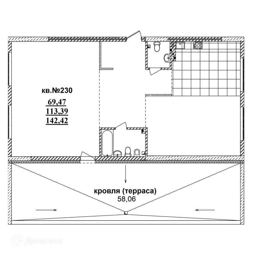 Фото квартиры в ЖК Римский квартал
