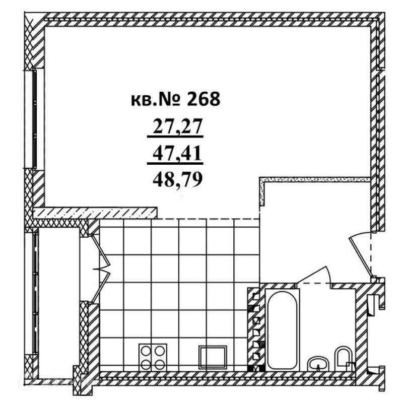 Фото квартиры в ЖК Римский квартал