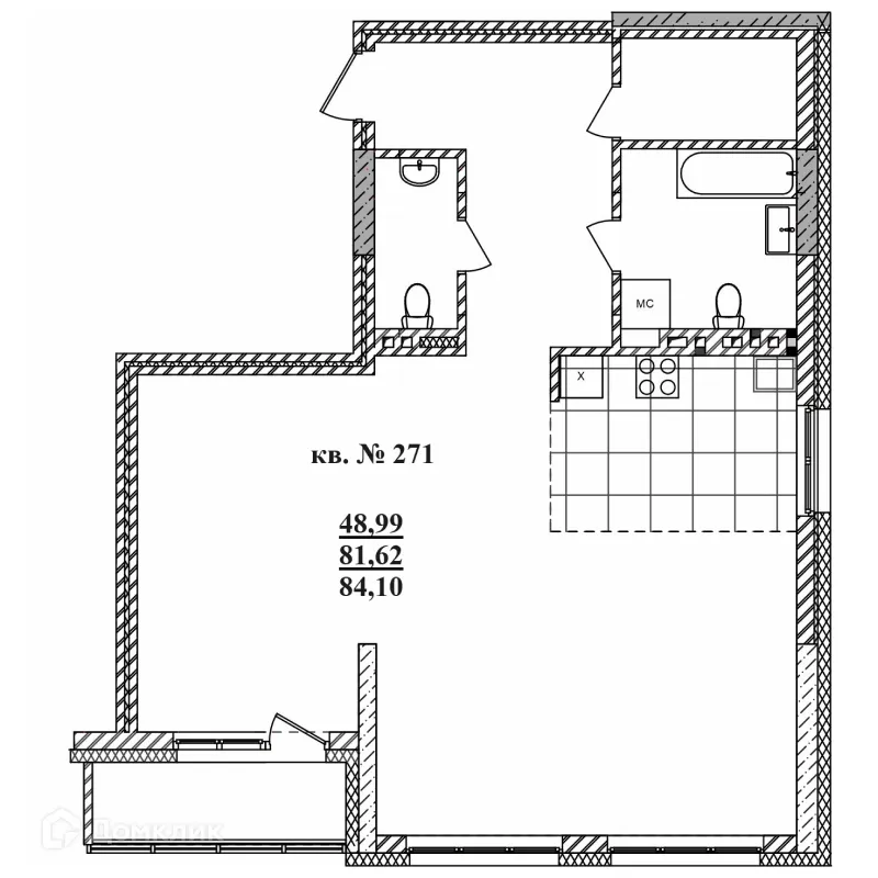 Фото квартиры в ЖК Римский квартал