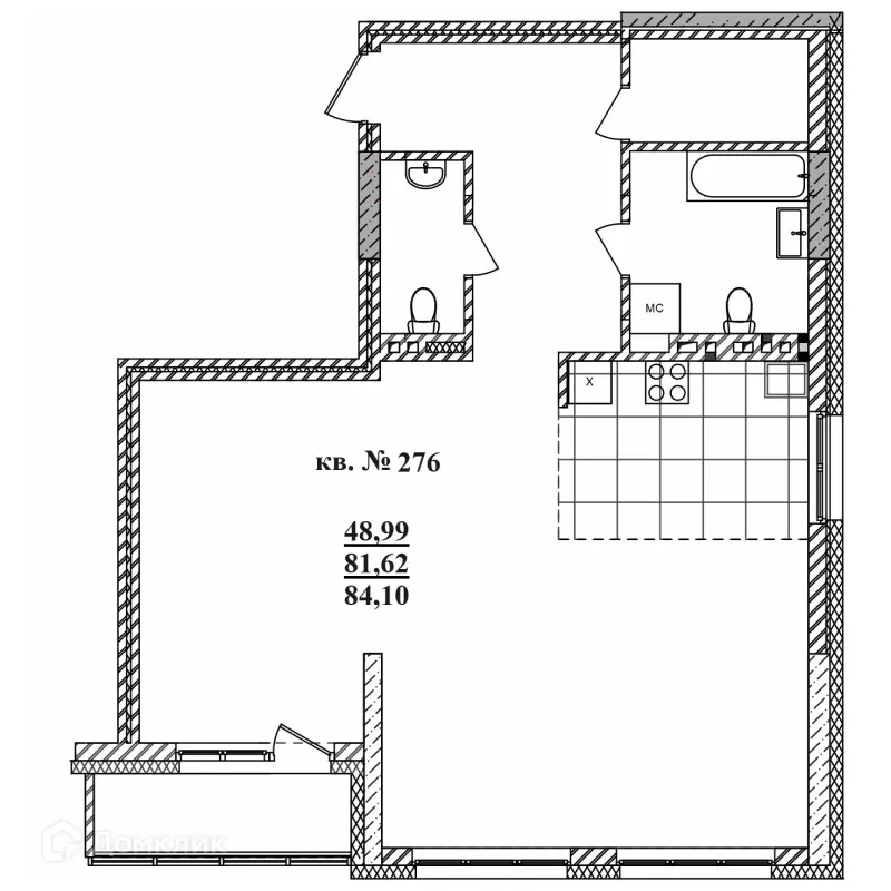 Фото квартиры в ЖК Римский квартал