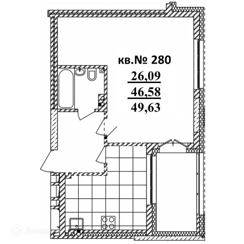 Фото квартиры в ЖК Римский квартал