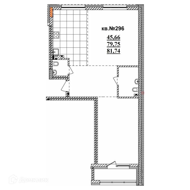 Фото квартиры в ЖК Римский квартал