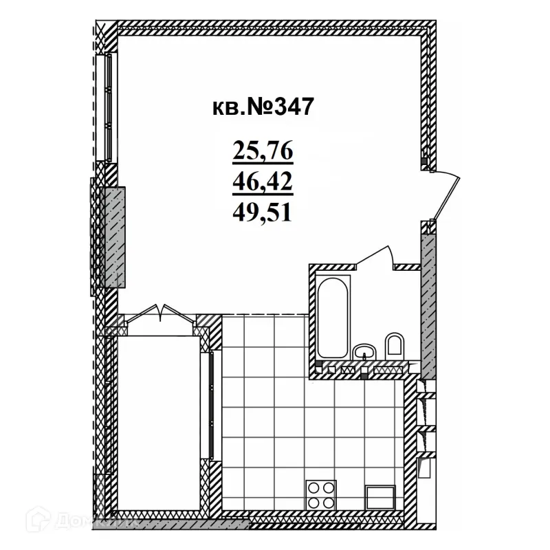 Фото квартиры в ЖК Римский квартал