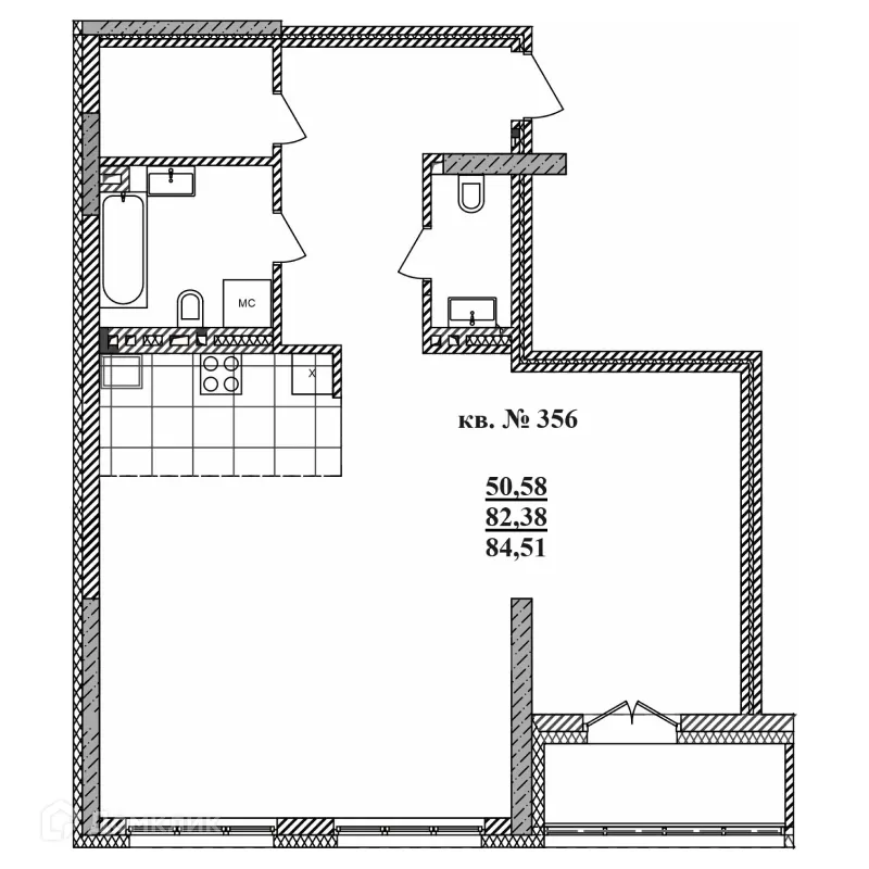 Фото квартиры в ЖК Римский квартал