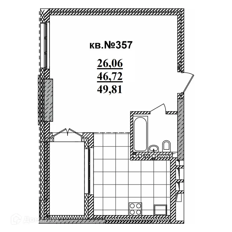 Фото квартиры в ЖК Римский квартал