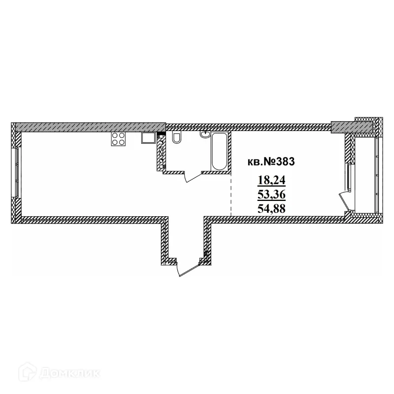 Фото квартиры в ЖК Римский квартал